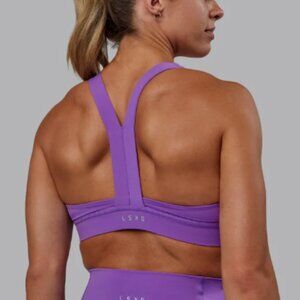 LSKD Advance Sports Bra - Purple Swirl - M